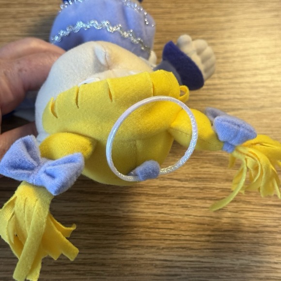 Vtg Rugrats Chuckie, Angelica, and Spike Plush Holiday Bean Bag Friends 1997 - Picture 9 of 13